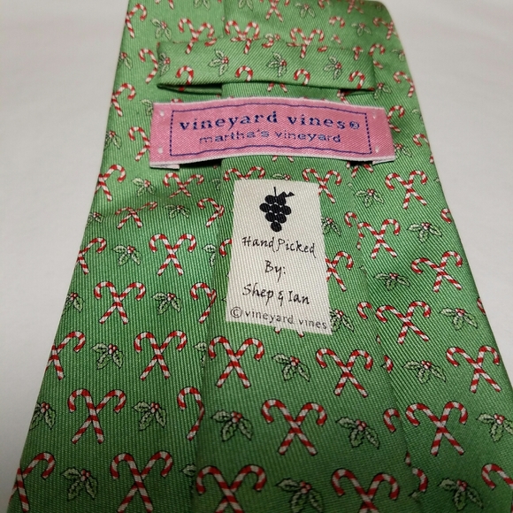 Mens Vinyard Vines Christmas Tie - Picture 2 of 3